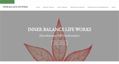 Desktop Screenshot of innerbalancelifeworks.com